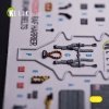 Kelik K32038 GR.MK7 Harrier - interior 3D decals for Trumpeter kit 1/32